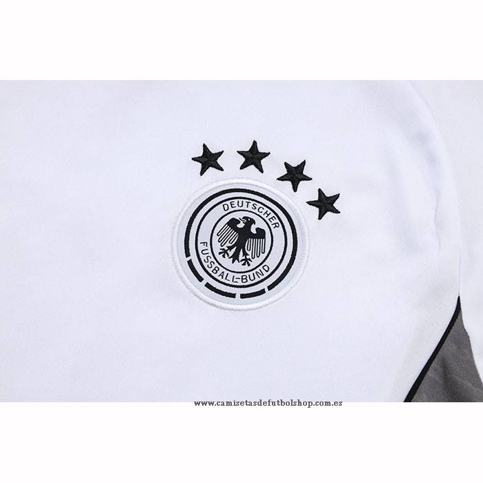 Chandal del Alemania 25-26 Manga Corta Blanco - Pantalon Corto